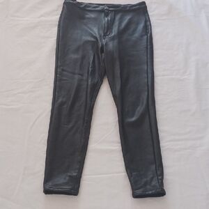 Ashley Mason Black Faux Leather Pants